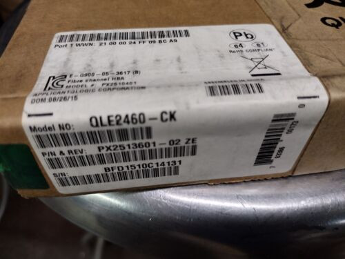 Qle2460-Ck I New Qlogic Sanblade 246X Qle2460-Ck Single Port Fibre Channel Hba