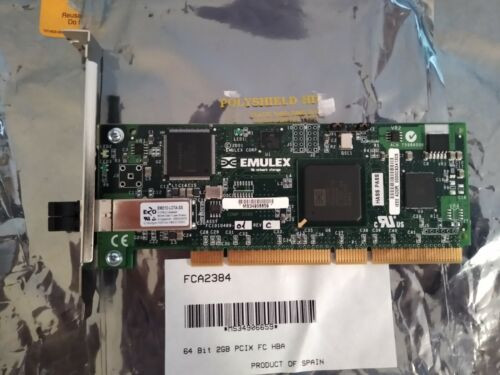 Hp Fca2384 2Gb Single Channel 64Bit 133Mhz Pcix Fibre Channel Host Bus Adapter