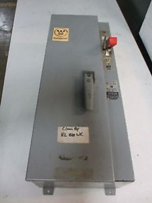 Westinghouse A206J2MDAC  Size 2  600 Volt 3-Pole N-12 Comb Starter