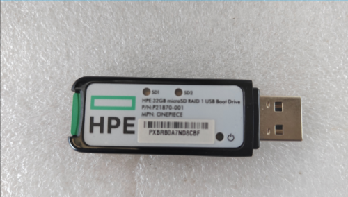 Hpe 32Gb Microsd Raid 1 Boot Drive P21868-B21 P21870-001 32G Microsd Raid Usb