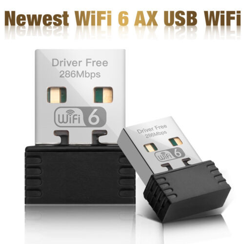 Wifi 6 Usb Wifi 6 Card 802.11Ax 300Mbps Usb 2.0 Ax Wireless Wifi Network Adapter