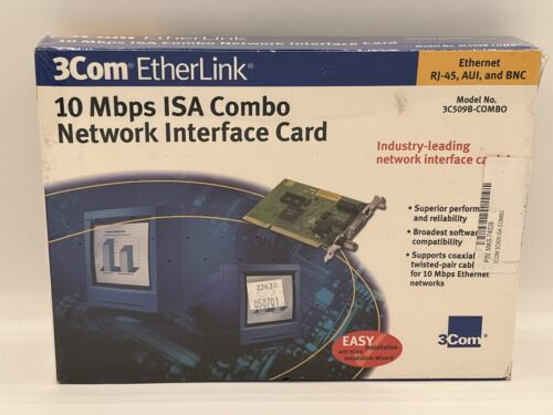 3Com 3C509B-Combo Ethernet Network Interface Card