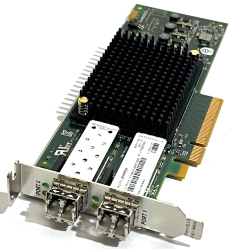 Lenovo Emulex Lpe31002 16Gb Dual Port Fc Host Bus Adapter 2Xsfp 01Kr609 2020 Dom