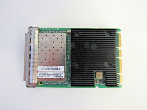 Dell 47W4V Qlogic Ql41134Hqcu-De 4-Port 10Gb Sfp+ Network Adapter     62-3