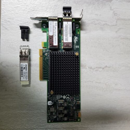 Cisco Emulex Lpe31002 16Gb Sfp+ Dual Port Fc Host Adapter W/Avago Transceiver