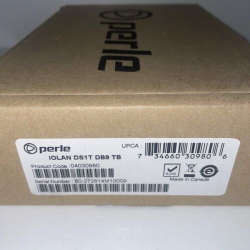 Perle 04030980 Iolan Ds1T Db9M Tb Device Server