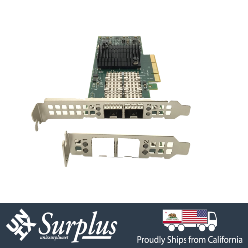 Mellanox Mcx4121C Connectx-4 Dual Port 25Gb Pcie Sfp28 Ethernet Adapter High/Low