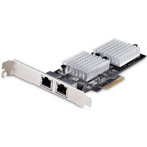 Startech 2-Port 10Gbps Pcie Network Adapter Card, Network Card For Pc/Server, Pc