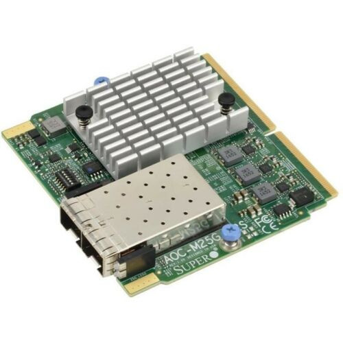 Supermicro Aoc-M25G-I2Sm Siom 2-Port 25Gb Ethernet Controller Card With 2 Sfp28