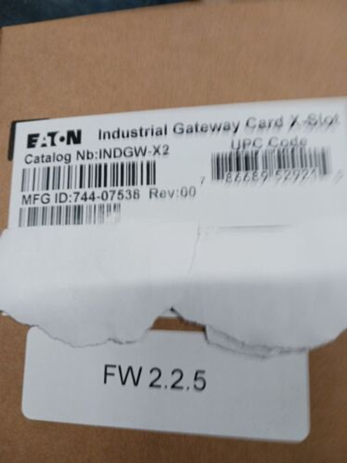Eaton Power Xpert Gateway Ups Card Indgw-X2 (New)