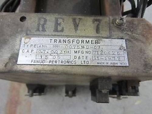 Fanuc Transformer  A80L-0001-0075D-07