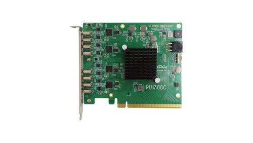 Highpoint Technologies 8-Port Usb-C 3.2 10Gb/S Controller Card Rocketu 1388C