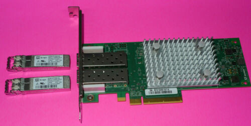 Qlogic Qle2692-Del Dp 16Gb Pcie 3.0 Host Bus Adapter W/Transceivers Ycvfg