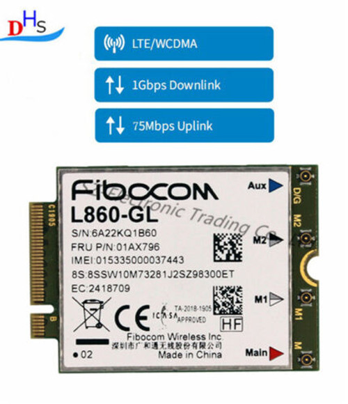 25Pcs Fibocom L860-Gl Wwan Thinkpad T490 T14 Gen 1 P14S Gen 1 T15 P15S 01Ax796