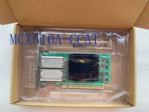 Mellanox Mcx516A-Ccat Connectx-5 Dual Port 100Gbe Network Card