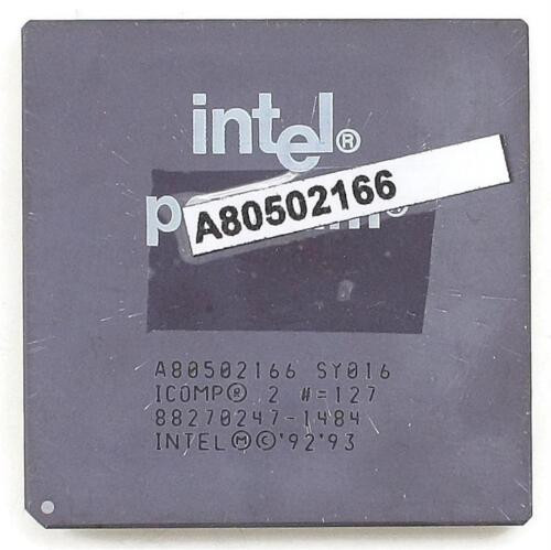 Cpu Intel Pentium A80502166 Sy016/Vss Ipp