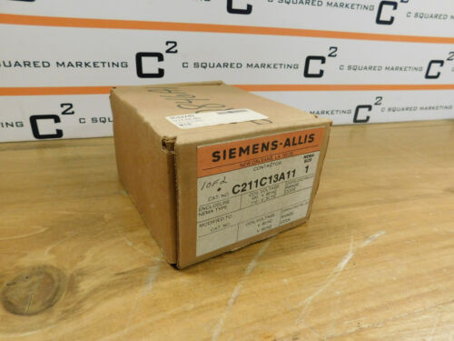 Siemens C211C13A11 Ac Magnetic Contactor Size 1 Nos Bpp