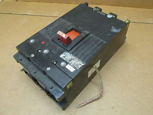 GE THKM THKM836F000 800 Amp 600 VAC 3 Pole Circuit Breaker 800 A Trip Shunt AUX