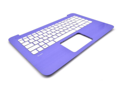 905570-001 - Top Cover, Violet Purple With Keyboard Snow White Us