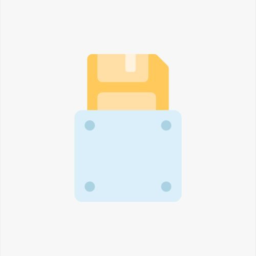 5185-1790 Mitsumi 1.44Mb Floppy Drive Black Bezel Eject Button