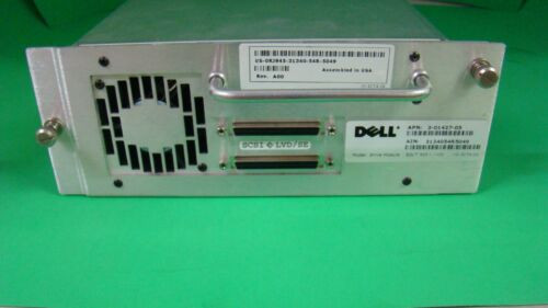 Genuine Dell Powervault Sdlt 320 160/320 Gb Scsi Lvd Drive Loader Rj945