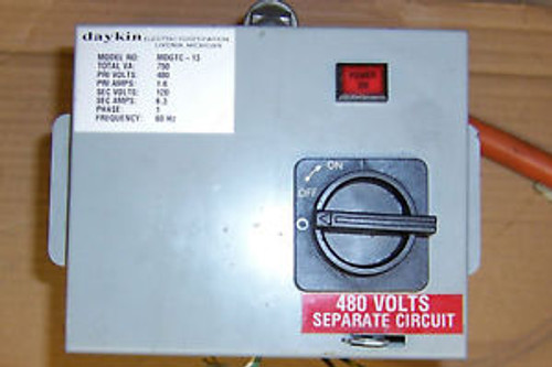 Daykin MDGTC-13 Midget Transformer Disconnect