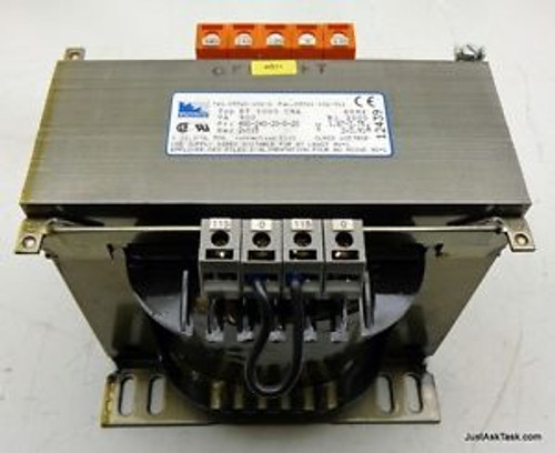 Rathgeber ET 1000 CNA Transformer VA 900 60 Hz