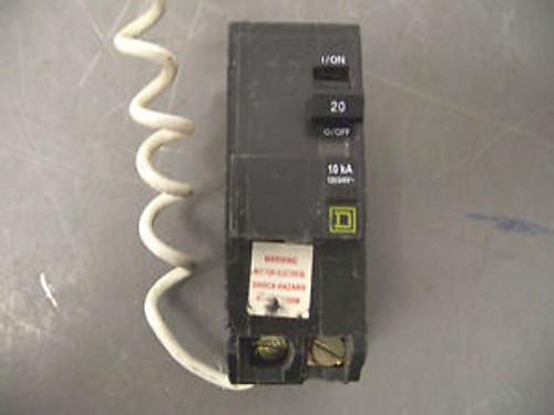 SQUARE D GFCI CIRCUIT BREAKER CAT QOB220EPD 20A/240V/2POLE 10kA SQUARE D GFCI CIRCUIT BREAKER CAT QOB220EPD 20A/240V/2POLE 10kA