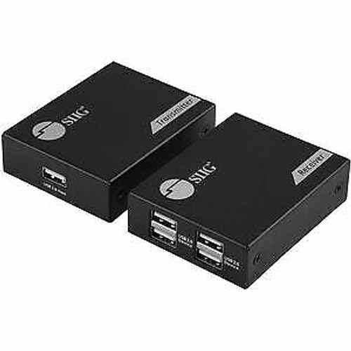 Siig-New-Ju-Ex0411-S1 _ 4-Port Usb Extender  Extends Usb 2.0 Device Co