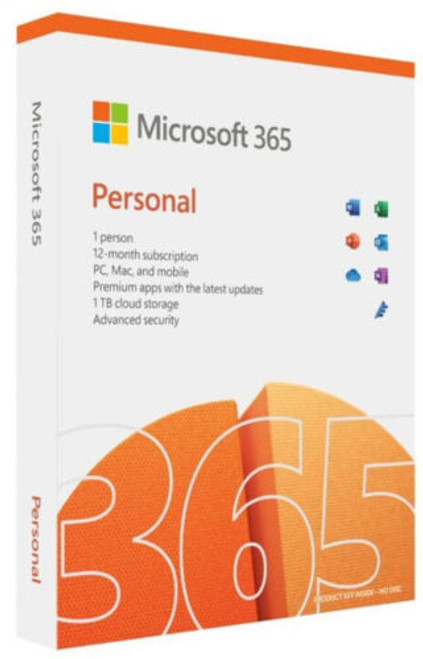 Microsoft 365 Personal 2021 English Apac 1 Year Subscription Medialess New For P