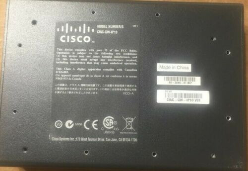 Cisco Ciac-Gw-Ip10 Access Module