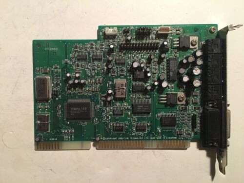 Creative Labs Ct2860 Isa Sound Card , 5063-7043, 5063-7913, Fcc Id: Ibact-Menuet