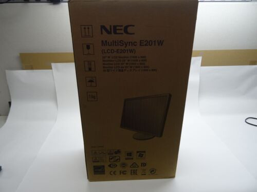 Nec Multisync L200Nx E201W-Bk 20  Lcd Tft Led Widescreen Monitor Nib