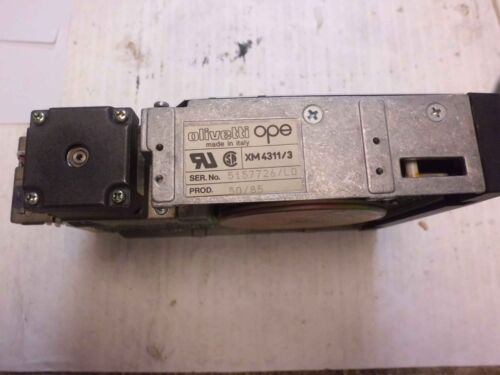 Xm4311 Olivetti 5.25 Inch Black Floppy Pulled From Heath F1A-416