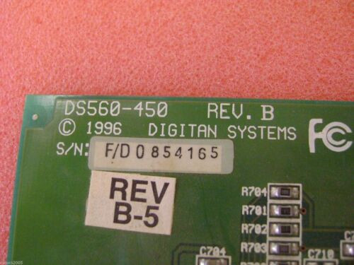 Ds560-450 Digitan / Digitan Systems Modem 33.6 Internal 16Bit Isa