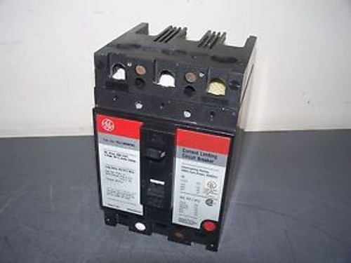 GE CURRENT LIMITING CIRCUIT BREAKER CAT TEL136060WL 60A/600V/3POLE