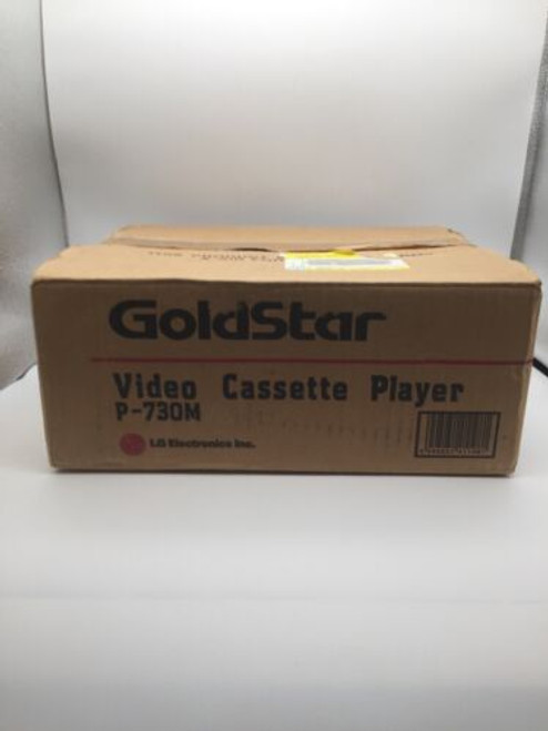 Goldstar Vcr  P-730M By Lg Electronics