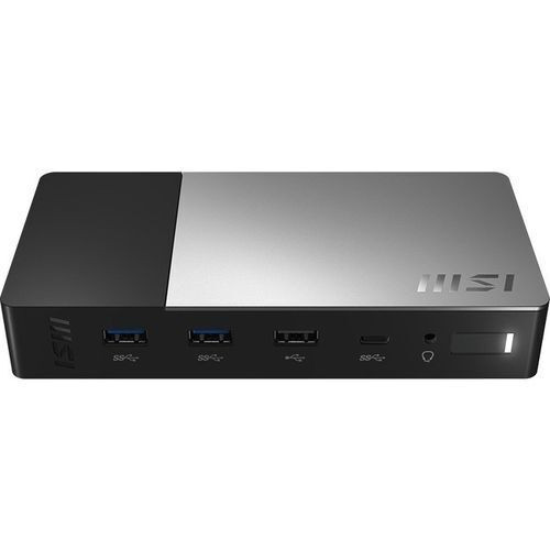 Msi-New-1P151E001 _ Usb-C Docking Station Gen2 Black Usb C Docking Sta