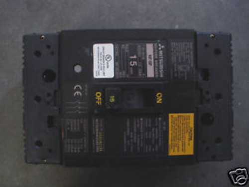 MITSUBISHI 15A NO-FUSE BREAKER NF-SF3015 3 POLE NF-SF