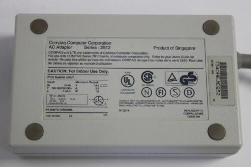 2812 Compaq / Hewlett Packard / Hp Ac Adapter 18V 2.5A