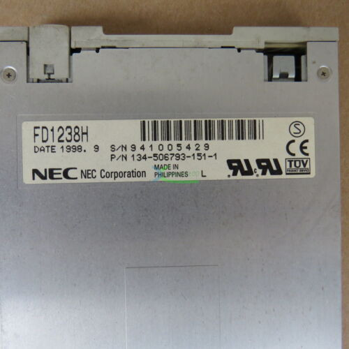 1Pc Nec Fd1238H Floppy Drive Fully Used