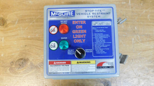 Mcguire Stop-Tite Vehicle Restraint System Loading Dock Controller Used Msp
