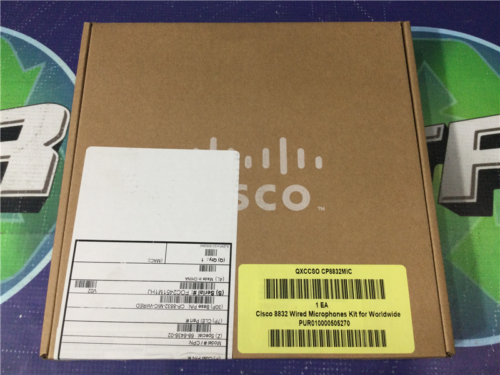 New In Sealed Box Cisco Cp-8832-Mic-Wired Kit