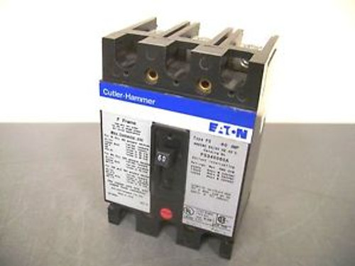 CUTLER-HAMMER CIRCUIT BREAKER CATFS340060A 60A/480V/3POLE