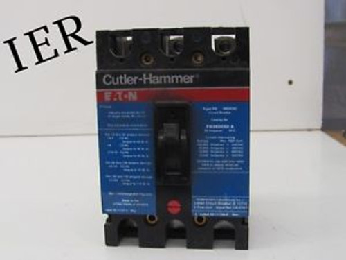 CUTLER HAMMER FH360050 A CIRCUIT BREAKER 3P 50AMP USED