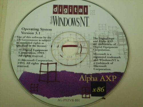 Nt 3.1 Windows Nt 3.1 Aa-Q0Yaa-Th Microsoft Windows Nt Version 3.1 With Coa Flop