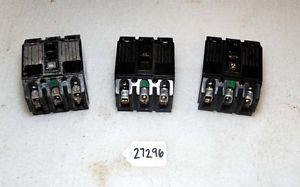 General Electric Breakers Type TQ (3) Items