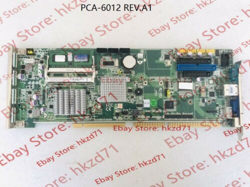 Used Pca-6012 Rev.A1 19A6601201 Pca-6012Vg Industrial Motherboard 100% Testeded