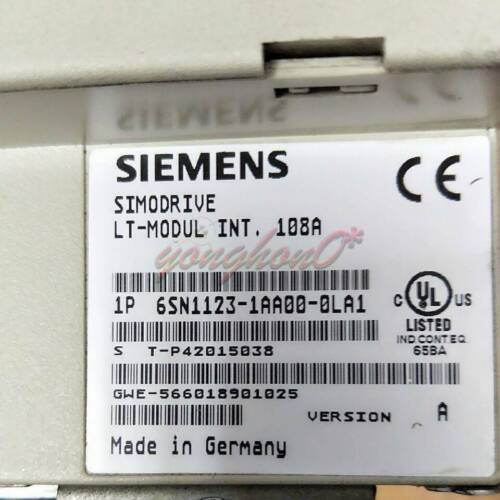 One New Siemens 6Sn1123-1Aa00-0La1 6Sn1 123-1Aa00-0La1