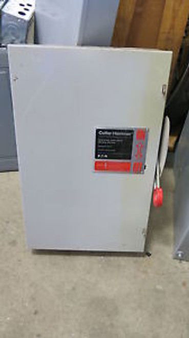 Cutler Hammer DG224NGK 200 Amp, 240 Volt, 1 Phase FUSIBLE NEMA 1  Disconnect